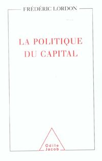 Produktbild: La politique du capital