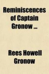 Produktbild: Reminiscences of Captain Gronow ...