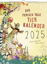 Bild vom Artikel Wandkalender 2025: Der tierisch tolle Tierkalender vom Autor Werner Holzwarth