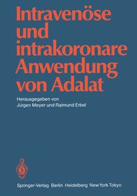 Produktbild: Intraven&ouml;se und intrakoronare Anwendung von Adalat