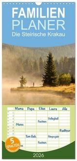 Produktbild: Familienplaner 2026 - Die Steirische Krakau mit 5 Spalten (Wandkalender, 21 x 45 cm) CALVENDO