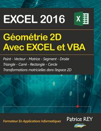 Produktbild: Geometrie 2D avec EXCEL 2016 et VBA