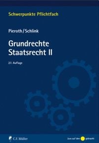 Produktbild: Grundrechte Staatsrecht II