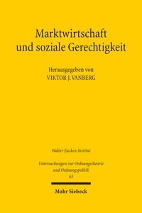 Produktbild: Marktwirtschaft und soziale Gerechtigkeit
