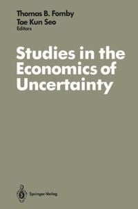 Produktbild: Studies in the Economics of Uncertainty
