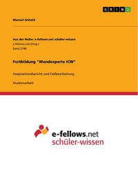 Produktbild: Fortbildung 'Wundexperte ICW'