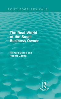 Produktbild: The Real World of the Small Business Owner (Routledge Revivals)