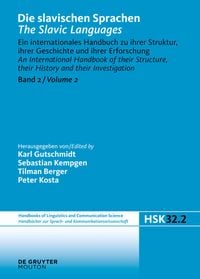 Produktbild: Die slavischen Sprachen / The Slavic Languages. Halbband 2