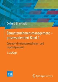 Produktbild: Bauunternehmensmanagement-prozessorientiert Band 2