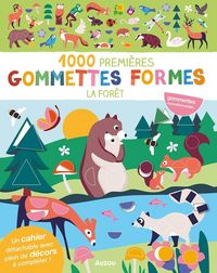 Produktbild: 1000 premi&egrave;res gommettes formes : la for&ecirc;t