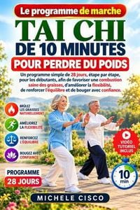 Produktbild: Le programme de marche Tai Chi de 10 minutes pour perdre du poids