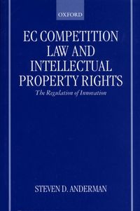 Produktbild: EC Competition Law and Intellectual Property Rights