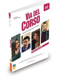 Produktbild: Via del Corso A2 - Libro dello studente ed esercizi (+ Audio + Video)