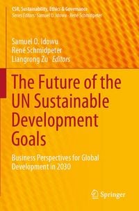 Produktbild: The Future of the UN Sustainable Development Goals