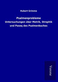 Produktbild: Psalmenprobleme