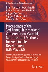 Produktbild: Proceedings of the 3rd Annual International Conference on Material, Machines and Methods for Sustainable Development (MMMS2022)