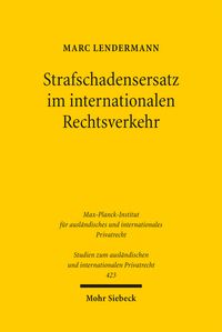 Produktbild: Strafschadensersatz im internationalen Rechtsverkehr