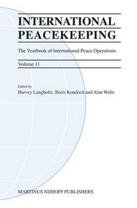 Produktbild: International Peacekeeping: The Yearbook of International Peace Operations