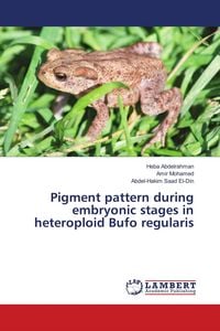 Produktbild: Pigment pattern during embryonic stages in heteroploid Bufo regularis