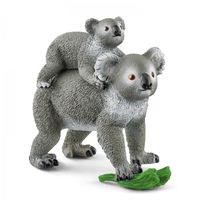 Bild vom Artikel Schleich 42566 - Wild Life, Koala Mutter mit Baby, Tierfigur vom Autor 