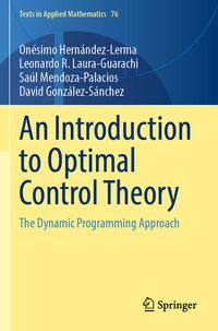Produktbild: An Introduction to Optimal Control Theory