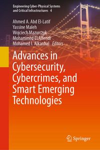 Produktbild: Advances in Cybersecurity, Cybercrimes, and Smart Emerging Technologies