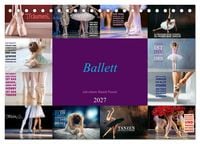 Produktbild: Ballett mit einem Hauch Poesie (Tischkalender 2027 DIN A5 quer), CALVENDO Monatskalender