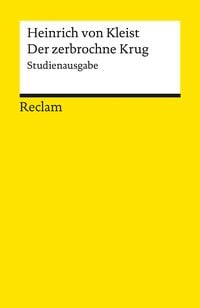 Produktbild: Der zerbrochne Krug. Studienausgabe