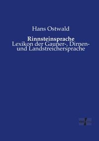 Produktbild: Rinnsteinsprache