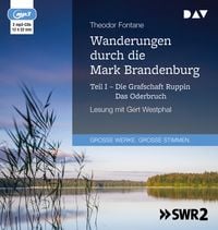 Produktbild: Wanderungen durch die Mark Brandenburg &ndash; Teil I: Die Grafschaft Ruppin / Das Oderbruch