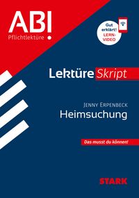 Produktbild: STARK Jenny Erpenbeck: Heimsuchung - Deutsch - Lekt&uuml;reSkript