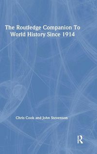 Produktbild: The Routledge Companion to World History since 1914