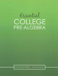 Produktbild: Essential College Pre-Algebra