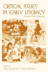 Produktbild: Critical Issues in Early Literacy