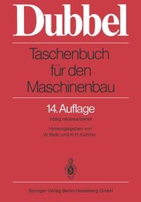 Produktbild: Taschenbuch f&uuml;r den Maschinenbau