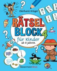 Produktbild: R&auml;tselblock 4 f&uuml;r Kinder ab 8 Jahren