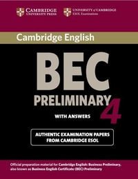 Produktbild: Cambridge BEC 4 Preliminary