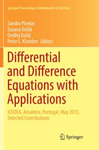 Produktbild: Differential and Difference Equations with Applications