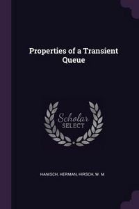 Produktbild: Properties of a Transient Queue