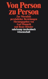 Bild vom Artikel Von Person zu Person vom Autor Axel Honneth