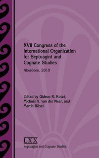 Produktbild: XVII Congress of the International Organization for Septuagint and Cognate Studies