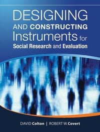 Produktbild: Designing and Constructing Instruments for Social Research and Evaluation