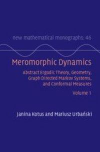 Produktbild: Meromorphic Dynamics: Volume 1