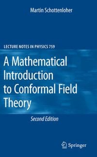 Produktbild: A Mathematical Introduction to Conformal Field Theory