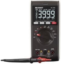 Produktbild: VOLTCRAFT VC151 Hand-Multimeter digital CAT III 600V Anzeige (Counts): 4000