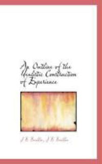 Produktbild: An Outline of the Idealistic Construction of Experience