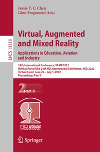 Produktbild: Virtual, Augmented and Mixed Reality: Applications in Education, Aviation and Industry
