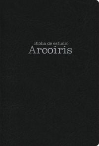 Produktbild: Mass Market Rvr 1960 Biblia de Estudio Arco Iris, Negro S&iacute;mil Piel