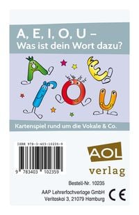 Produktbild: A, E, I, O, U - Was ist dein Wort dazu?