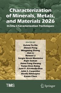 Produktbild: Characterization of Minerals, Metals, and Materials 2026